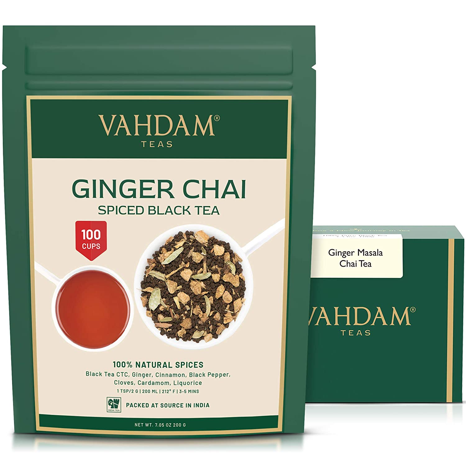 Chai Experts Indian Spiced Tea 1-FS Tassenportion 10 Sticks a 26g 
