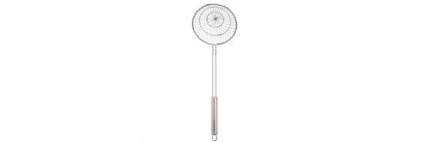 3 Sizes Stainless Steel Spider Strainer Skimmer Spoon Long Handle