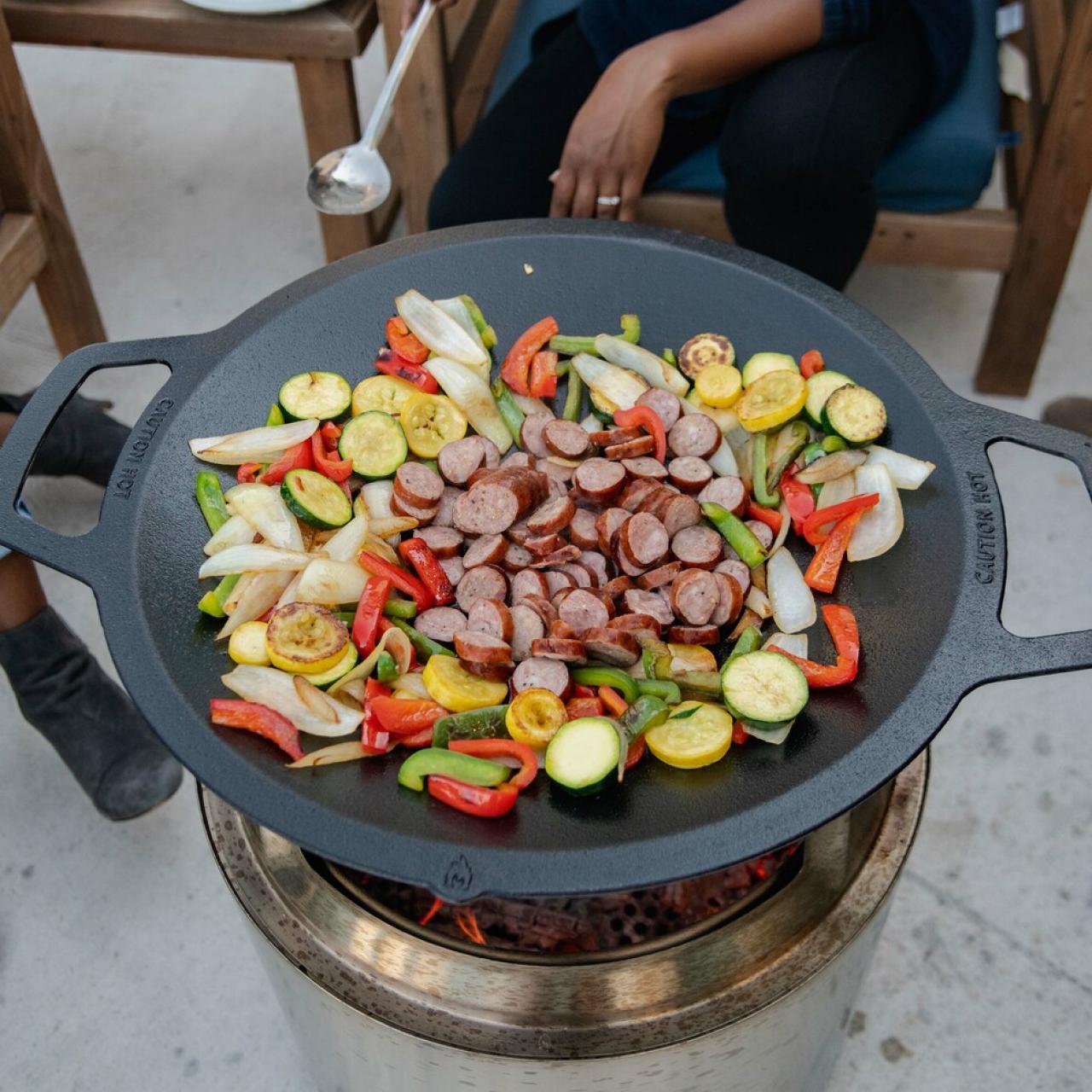 Fire Pit Grill System - Small, Cooking, Camp Accessories