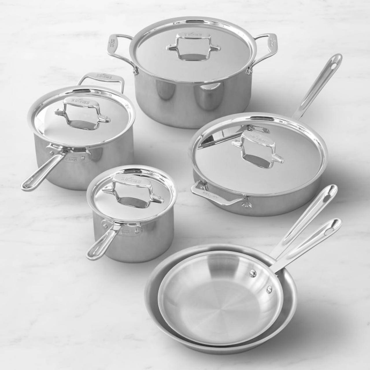 All-Clad's chef's favorite cookware set is 60% off right now