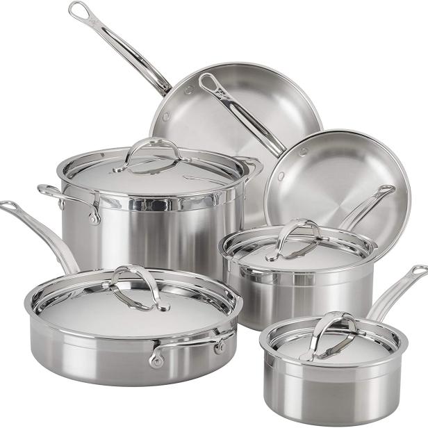 5 Best Stainless Steel Cookware Sets 2024 Reviewed, Shopping : Food  Network