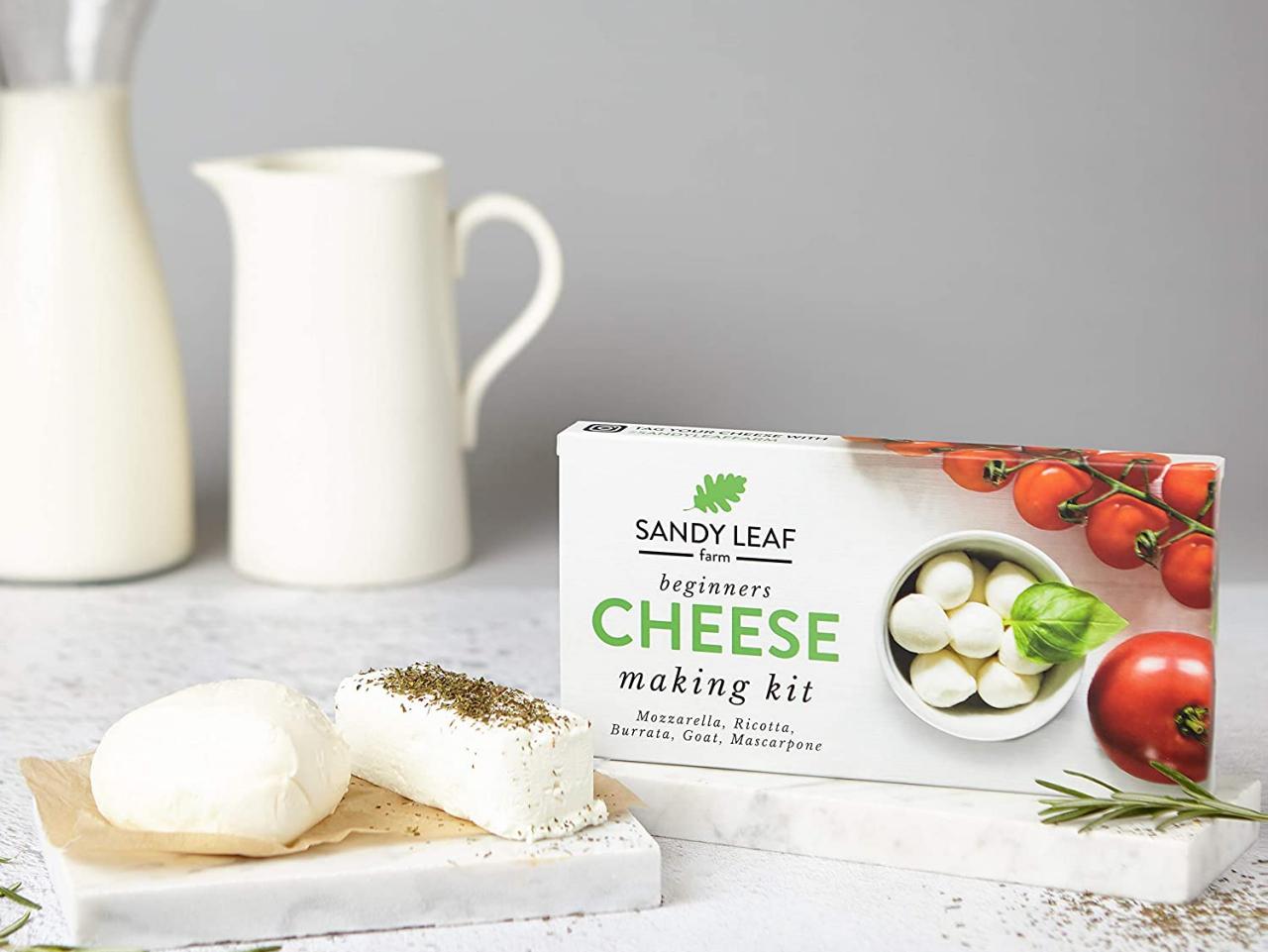 Cultures For Health Mozzarella and Ricotta Cheese Making Kit, DIY Soft  Cheese 