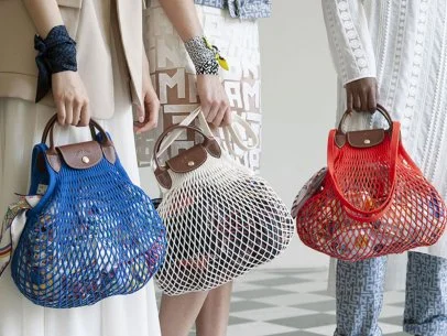 Longchamp s Le Pliage Filet Shopping Bag Review 2022 Shopping Food Network