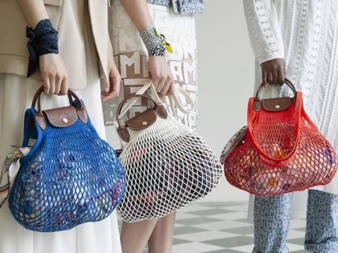Longchamp s Le Pliage Filet Shopping Bag Review 2022 Shopping Food Network