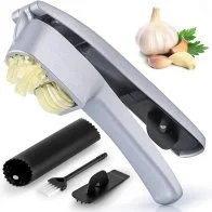 Zulay 2-in-1 Garlic Press