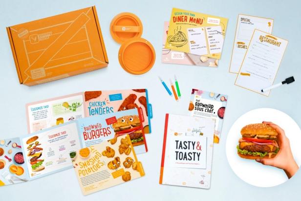 Kids Cooking Kits that have everything needed for a cooking experience.