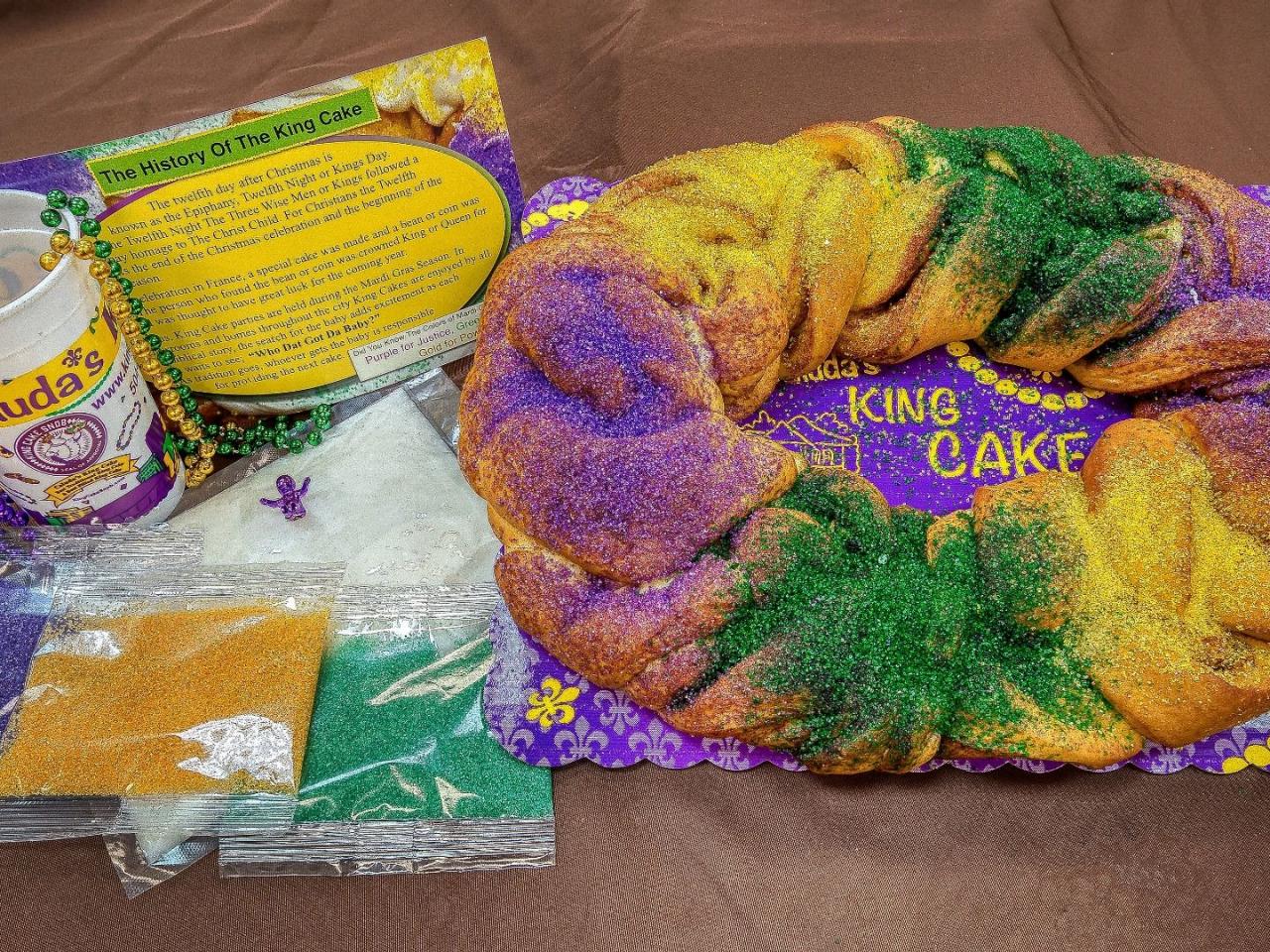 The 17 Best King Cakes in Louisiana