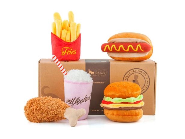 Food themed dog best sale toys