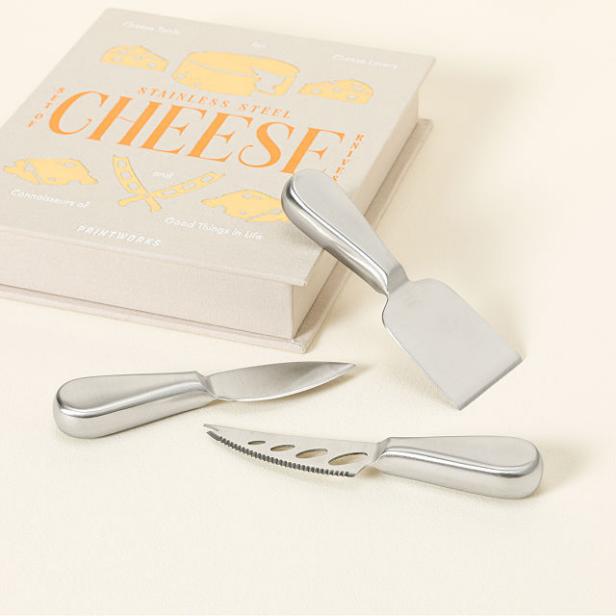 Hawkins New York Simple Cheese Knives, Set of 3, Stainless Steel on Food52