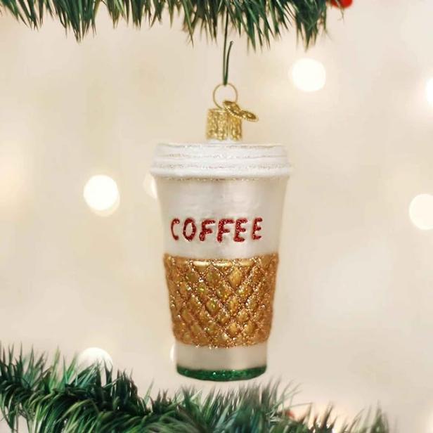 Holiday Mini Coffee Ornament Sleeve Sheet -   Coffee ornaments, Candy  decorations diy, Starbucks christmas cups