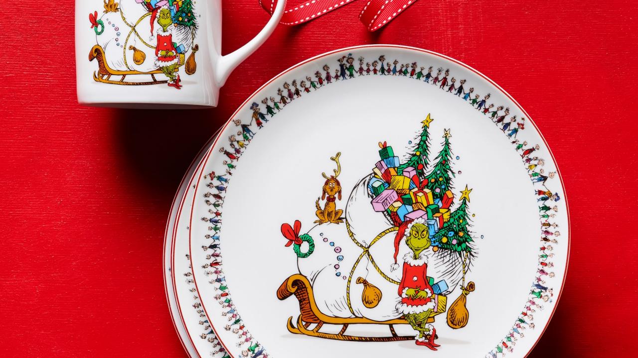 15 Best Christmas China Patterns 2023, Holiday Recipes: Menus, Desserts,  Party Ideas from Food Network