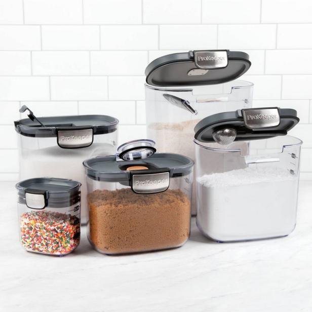 Square Storage Container and Lid  Baking tools storage, Food storage  containers, Baking company