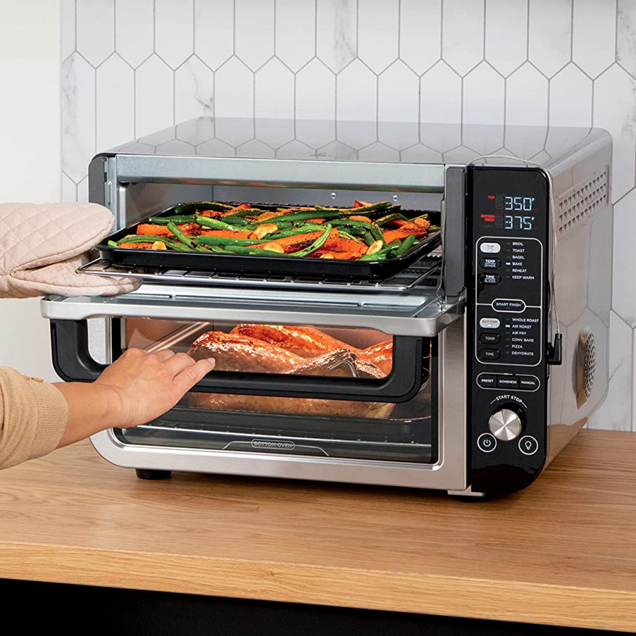 Ninja 12-in-1 Smart Double Oven Review 2023, Shopping : Food Network