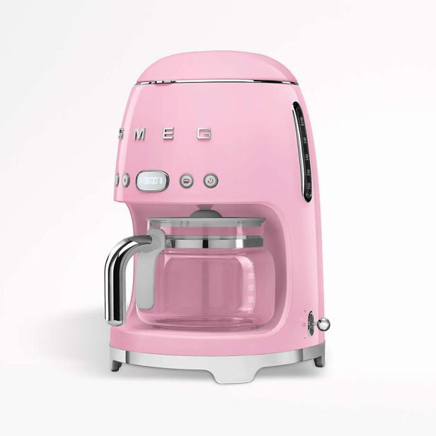 Morning pink me up  Pink kitchen, Pink kitchen appliances, Coffee maker
