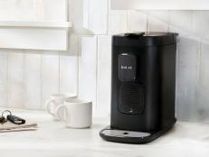 This coffeemaker is compatible with both Keurig and Nespresso pods!
