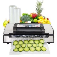 NESCO Deluxe Vacuum Sealer with Bag Starter Kit