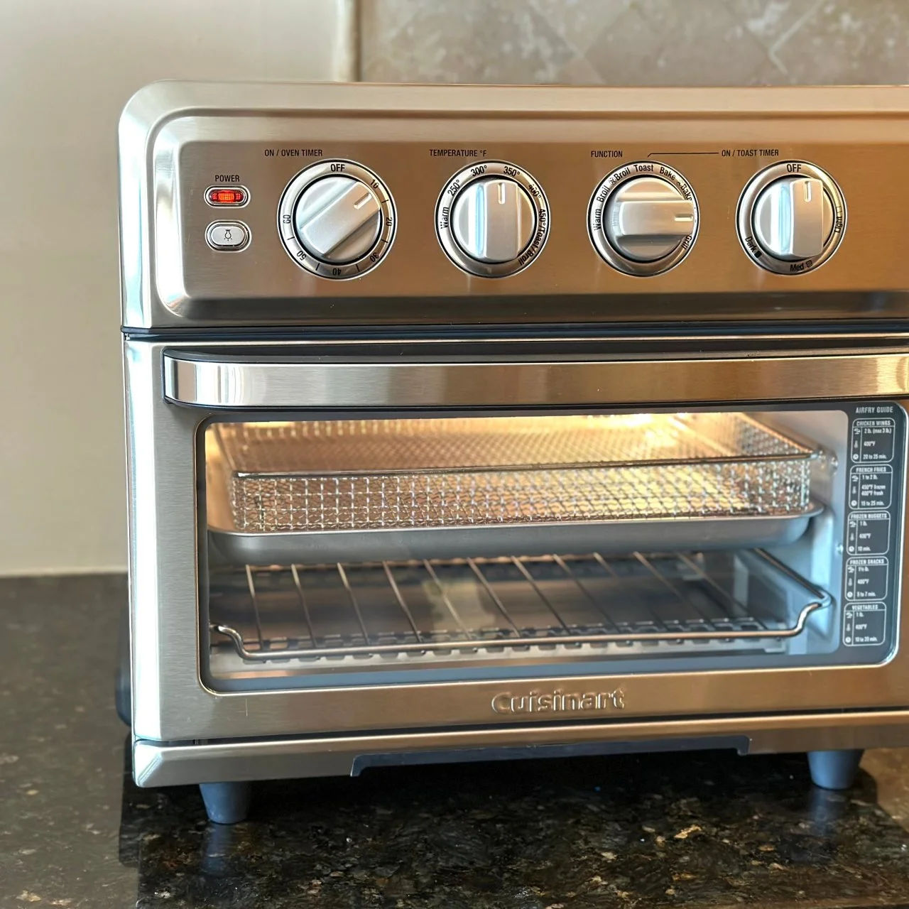 Cuisinart Air Fryer Toaster Oven with Grill Review 2025 Food