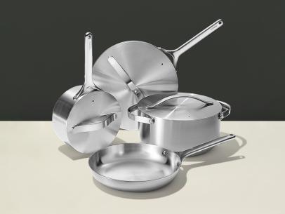 Our Honest Review of Caraway's Stainless Steel Cookware Set