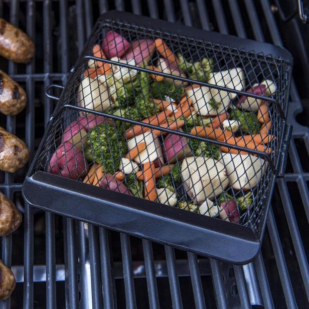 Best grill basket for vegetables hot sale