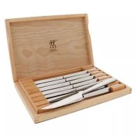 Zwilling 8-Piece Steak Knife Set with Wood Presentation Case