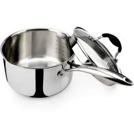 AVACRAFT Tri-Ply Stainless Steel 3.5-Quart Saucepan