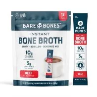 Bare Bones Beef Bone Broth Instant Powdered Mix 