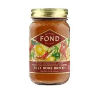 FOND Ginger & Cayenne Beef Bone Broth 4 Pack