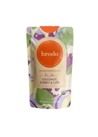Brodo Tom Yum Coconut, Curry & Lime Chicken Bone Broth 