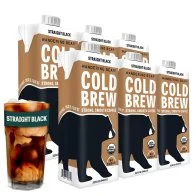 Wandering Bear Straight Black Organic Cold Brew Coffee