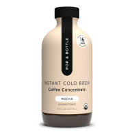 Pop & Bottle Mocha Instant Cold Brew Coffee Concentrate