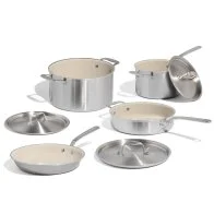 Made In CeramiClad 7-Piece Nonstick Cookware Set