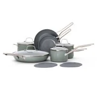 Calphalon 12-Piece Ceramic Nonstick Cookware Set