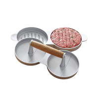 Crate & Barrel Double Burger Press