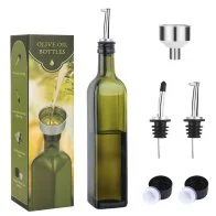 AOZITA Glass Olive Oil Bottle Dispenser