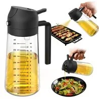 TrendPlain Glass Olive Oil Sprayer & Pourer