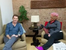 Blue Team Leader Chef Bobby Flay and Red Team Leader Chef Anne Burrell surprise the recruits at home with a breakfast skill drill. The recruits will have to make them breakfast based off a demo by a surprise chef as seen on Food Network's Worst Cooks in America, Season 5.