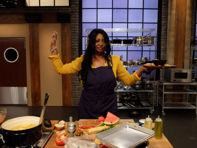 Competitor, Ellen Cleghorne as seen on Food Network’s Worst Cooks In America: Celebrity Edition, Season 7.