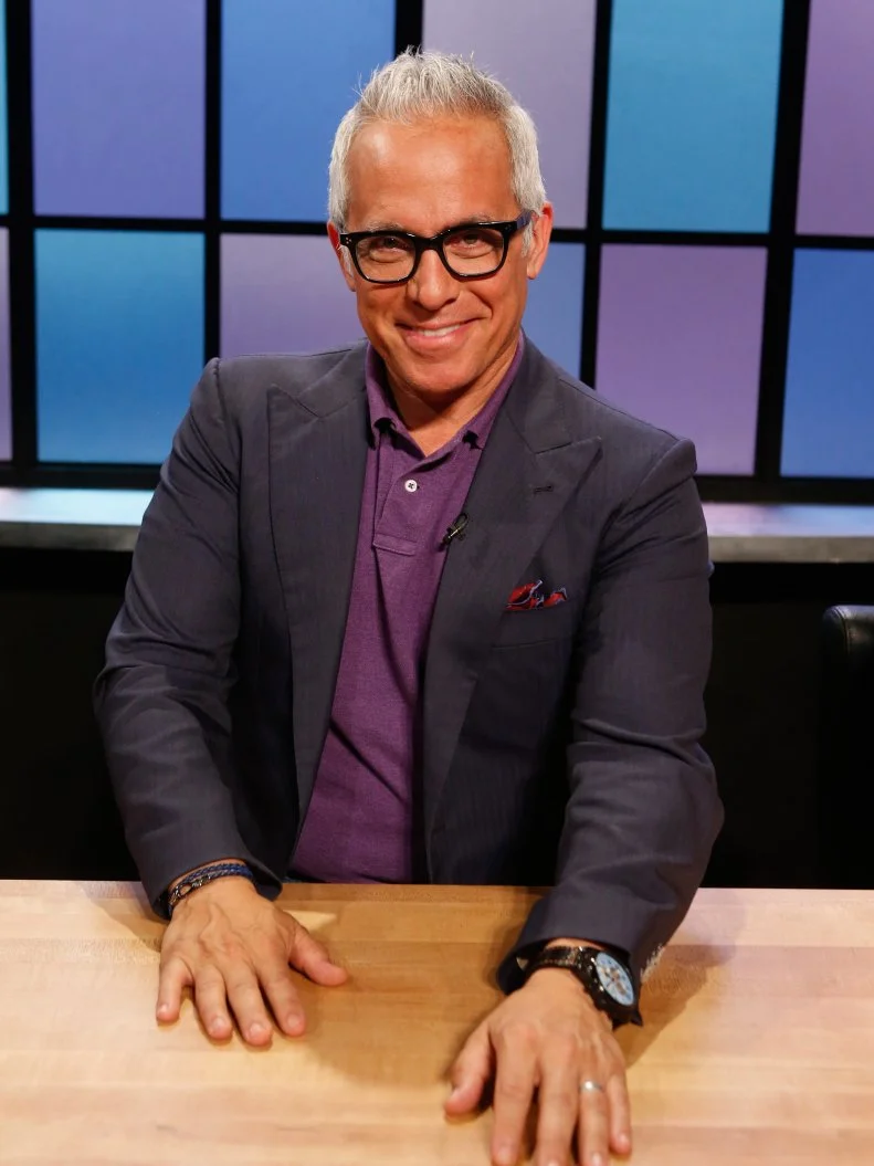 Judge Geoffrey Zakarian poses, as seen on Food Network's Chopped Junior, Season 1.