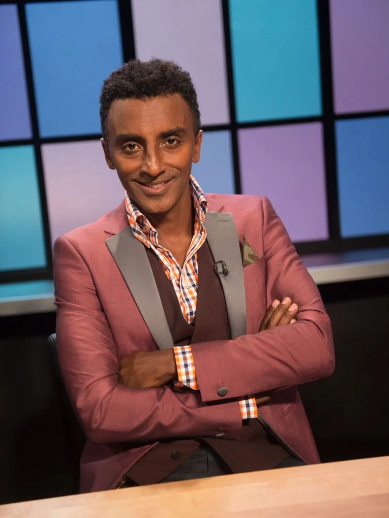 Guest judge Marcus Samuelsson, as seen on Food Network's Chopped Junior, Season 1.