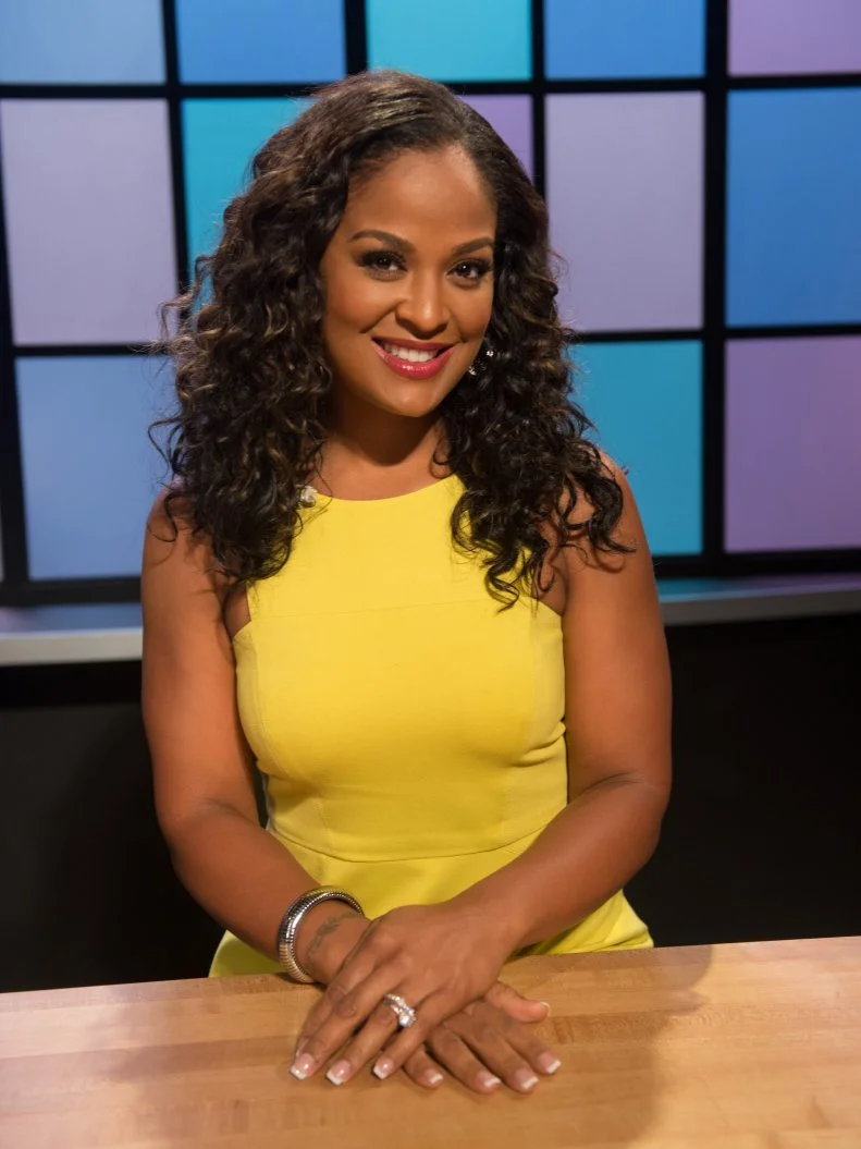 Guest judge Laila Ali, as seen on Food Network's Chopped Junior, Season 1.