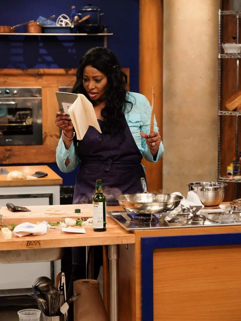 Competitor, Ellen Cleghorne as seen on Food Network’s Worst Cooks In America: Celebrity Edition, Season 7.