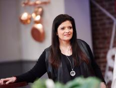 Guest Judge Alex Guarnaschelli during the Star Challenge, Savory Baking, as seen on Food Network Star, Season 11.
