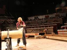 <p>Fuel up on both eats and excitement at Lumberjack Feud. Watch competitors tear through timber with chainsaws, shimmy up a 60-foot pole and more while you chow down on dinner. A succulent half-chicken, red potatoes, corn and a buttermilk biscuit form a hearty meal fit for a lumberjack, of course.</p>