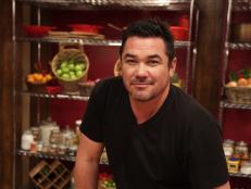 Contestant Dean Cain, in the kitchen, as seen on Food Networkâ  s Worst Cooks in America: Celebrity Edition, Season 7.