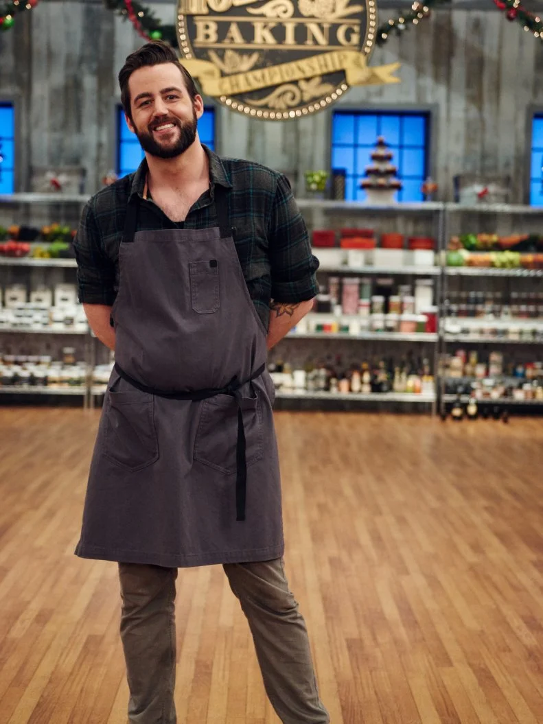 Contestant Matt Moratto, as seen on Holiday Baking Championship, Season 3.