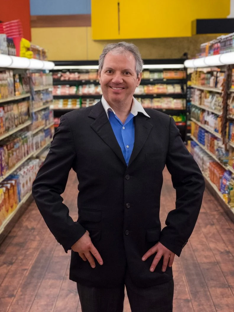 Portrait of contestant Mark Felix, as seen on Food Network's Guy's Grocery Games, Season 11.