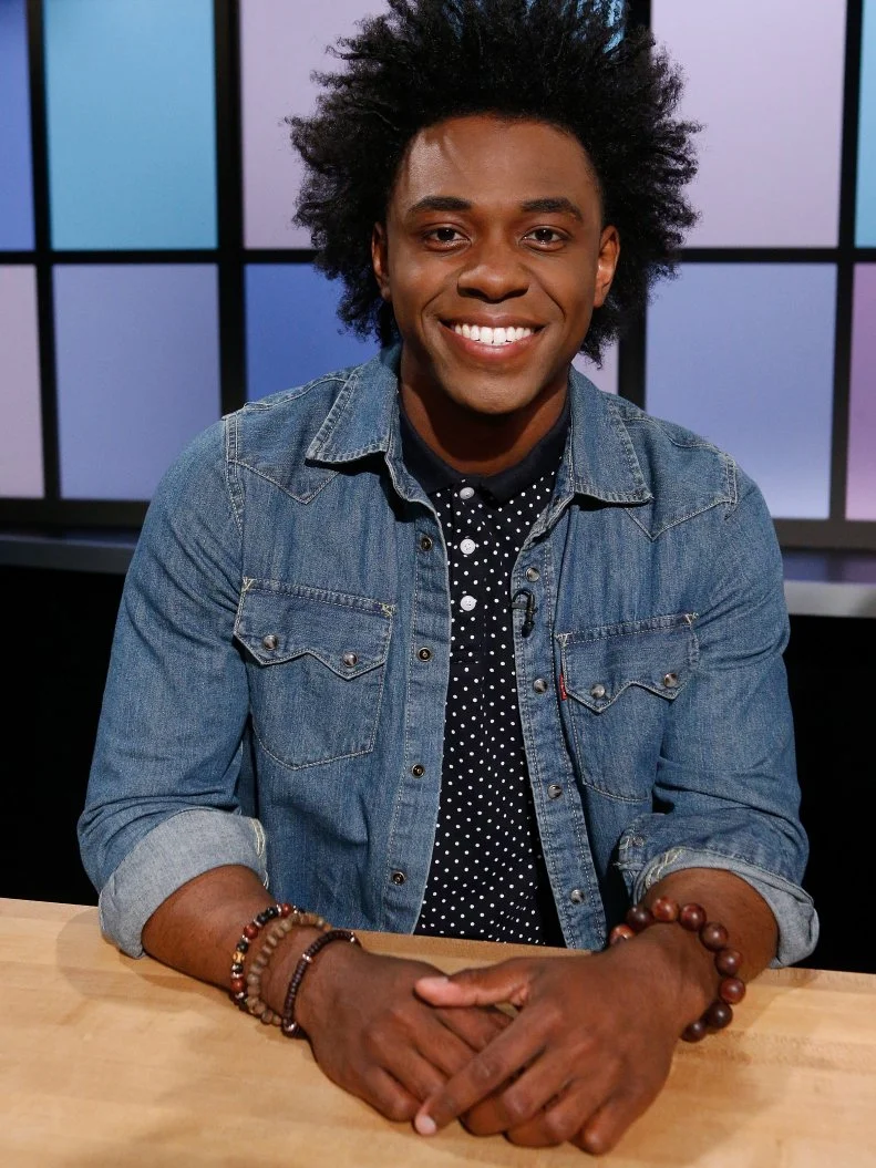 Judge Lazarus Lynch poses, as seen on Food Network's Chopped Junior, Season 4.