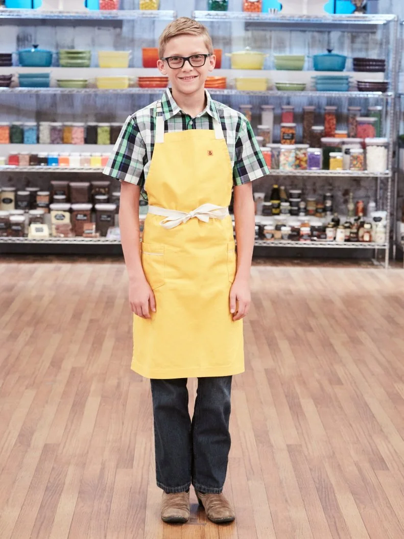Contestant Dylin Musgrove, as seen on Food Network's Kids Baking Championship, Season 3.