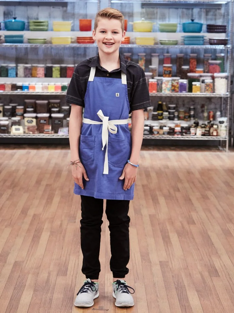 Contestant Cole Frederickson, as seen on Food Network's Kids Baking Championship, Season 3.