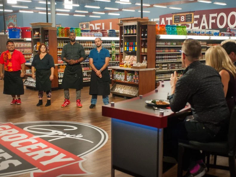 , as seen on Food Network's Guy's Grocery Games, Season 9.
